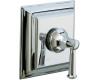 Kohler Memoirs Stately K-T463-4S-AF French Gold Rite-Temp Pressure Balance Trim with Stately Lever Handles