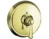 Kohler Memoirs Classic K-T466-4C-AF French Gold Rite-Temp Pressure Balance Trim with Lever Handle