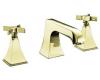 Kohler Memoirs Stately K-T469-3S-AF French Gold Roman Tub Faucet Trim with Stately Cross Handles