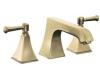 Kohler Memoirs Stately K-T469-4S-BN Brushed Nickel Roman Tub Faucet Trim with Stately Lever Handles