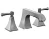 Kohler Memoirs Stately K-T469-4S-G Brushed Chrome Roman Tub Faucet Trim with Stately Lever Handles