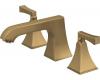 Kohler Memoirs Stately K-T469-4V-BV Brushed Bronze Roman Tub Faucet Trim with Stately Deco Lever Handles