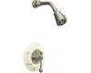 Kohler IV Georges Brass K-T6809-4D-BN Brushed Nickel Rite-Temp Shower Trim Kit with Lever Handle