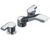 Kohler Taboret K-T8230-4A-CP Polished Chrome Roman Tub Faucet Trim with Swirl Lever Handles