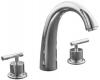 Kohler Taboret K-T8235-4-BN Brushed Nickel Roman Tub Faucet Trim with Lever Handles