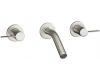 Kohler Stilness K-T944-4-CP Polished Chrome Wall-Mount Bath Faucet with Lever Handles