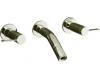 Kohler Stillness Laminar K-T945-4-SN Polsihed Nickel Wall Mount Vessel Faucet with Lever Handles