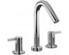 Kohler Stillness K-T954-4-CP Polished Chrome Roman Tub Faucet Trim with Lever Handle
