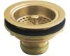 Kohler Duostrainer K-8799-BGD Vibrant Moderne Brushed Gold Sink Strainer, Less Tailpiece