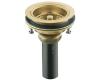 Kohler Duostrainer K-8801-PGD Vibrant Moderne Polished Gold Sink Strainer with Tailpiece