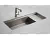 Kohler K-3761 Stages 45" Stainless Steel Kitchen Sink