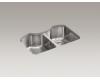 Kohler Octave K-3843 Double Equal Under-Mount Stainless Steel Kitchen Sink