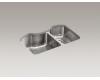 Kohler Octave K-3845 Offset Under-Mount Stainless Steel Kitchen Sink