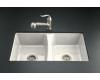 Kohler Deerfield K-5815-5U-NY Dune Undercounter Kitchen Sink with Five-Hole Oversized Drilling