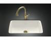 Kohler Cape Dory K-5864-5U-20 Suede Undercounter Kitchen Sink with Five-Hole Oversized Faucet Drilling
