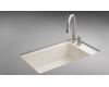 Kohler Indio K-6410-2-20 Suede Undercounter Single Basin Sink with Two-Hole Faucet Drilling