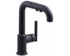 Kohler Purist K-7506-BL Matte Black Secondary Pullout Faucet