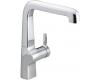 Kohler Evoke K-6333-SN Vibrant Polished Nickel Single Control Kitchen Sink Faucet