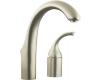 Kohler Forte K-10443-VS Vibrant Stainless Entertainment Kitchen Sink Faucet