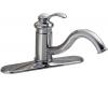 Kohler Fairfax K-12171-BX Vibrant Brazen Bronze Single-Control Kitchen Sink Faucet