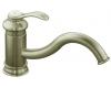 Kohler Fairfax K-12175-BN Vibrant Brushed Nickel Single-Control Kitchen Sink Faucet