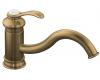 Kohler Fairfax K-12175-BV Vibrant Brushed Bronze Single-Control Kitchen Sink Faucet