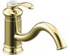 Kohler Fairfax K-12175-PB Vibrant Polished Brass Single-Control Kitchen Sink Faucet