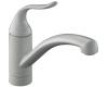 Kohler Coralais K-15075-P-0 White Decorator Kitchen Sink Faucet with Lever Handle