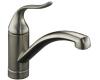 Kohler Coralais K-15075-P-BN Vibrant Brushed Nickel Decorator Kitchen Sink Faucet with Lever Handle