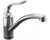 Kohler Coralais K-15075-P-CP Polished Chrome Decorator Kitchen Sink Faucet with Lever Handle