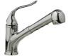 Kohler Coralais K-15160-CP Polished Chrome Single-Control Pullout Spray Kitchen Sink Faucet with Sprayhead and Lever Handle