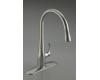 Kohler Simplice K-596-VS Vibrant Stainless Single-Hole Pulldown Kitchen Faucet