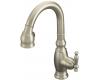 Kohler Vinnata K-691-BN Vibrant Brushed Nickel Secondary Kitchen Sink Pull-Out Faucet