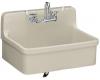 Kohler Gilford K-12700-G9 Sandbar 30" x 22" Wall-Mount Kitchen Sink with Apron-Front