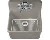 Kohler Gilford K-12701-K4 Cashmere 24" x 22" Wall-Mount Kitchen Sink with Apron-Front