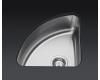 Kohler Undertone K-3343 Quarter-Round Undercounter Kitchen Sink