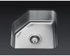 Kohler Undertone K-3345 Five-Sided Undercounter Kitchen Sink