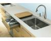Kohler Prologue K-3593-L Kitchen Sink with Work Surface on Left and Storage Drawer System