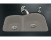 Kohler Woodfield K-5805-4U-K4 Cashmere Undercounter Kitchen Sink with Four-Hole Oversized Faucet Drilling