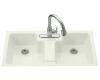 Kohler Cantina K-5852-1-NG Tea Green Tile-In Kitchen Sink with Single-Hole Faucet Drilling