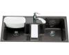 Kohler Cantina K-5852-3-58 Thunder Grey Tile-In Kitchen Sink with Three-Hole Faucet Drilling