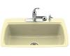 Kohler Cape Dory K-5864-2-Y2 Sunlight Tile-In Kitchen Sink with Two-Hole Faucet Drilling