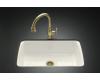 Kohler Cape Dory K-5864-5U-FD Cane Sugar Undercounter Kitchen Sink with Five-Hole Oversized Faucet Drilling