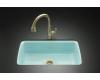 Kohler Cape Dory K-5864-5U-KG Vapour Green Undercounter Kitchen Sink with Five-Hole Oversized Faucet Drilling