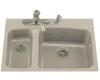 Kohler Lakefield K-5877-5-G9 Sandbar Tile-In Kitchen Sink with Five-Hole Faucet Drilling