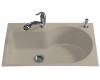 Kohler Entree K-5986-2-G9 Sandbar Tile-In Kitchen Sink with Two-Hole Faucet Drilling