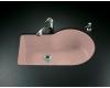 Kohler Entree K-5986-2U-45 Wild Rose Undercounter Kitchen Sink with Two-Hole Oversized Faucet Drilling