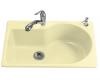Kohler Entree K-5988-2-Y2 Sunlight Self-Rimming Kitchen Sink with Two-Hole Faucet Drilling