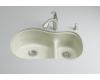 Kohler Iron/Tones K-6498-G9 Sandbar Smart Divide Offset Kitchen Sink