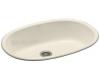 Kohler Iron/Tones K-6499-47 Almond Large Single Basin Kitchen Sink